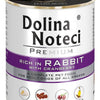 Dolina Noteci Premium Pies Królik i żurawina puszka 800g