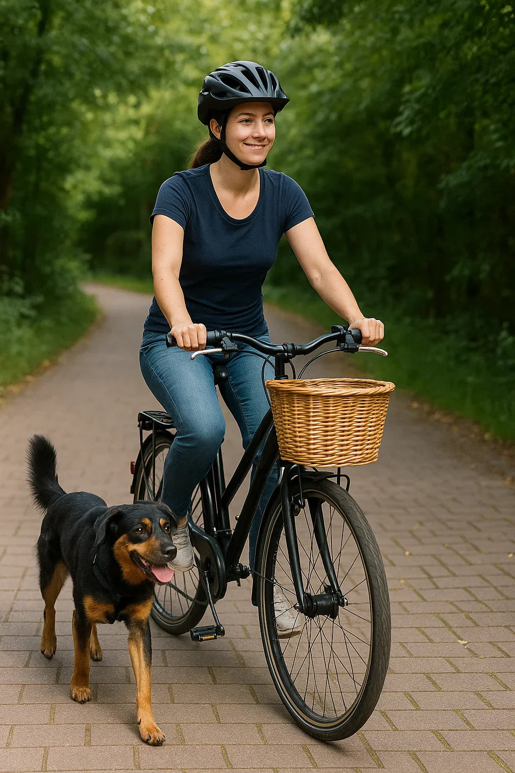 Veilig fietsen met je hond: zo pak je het aan