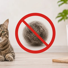 Haarballen bij katten
