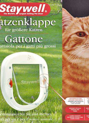 Karlie Staywell 280 Katzenklappe - Weiß, Groß