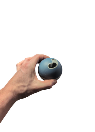 Trixie Snack Ball Dog Plastic / TPR Blue - Intelligence game with snack dispenser