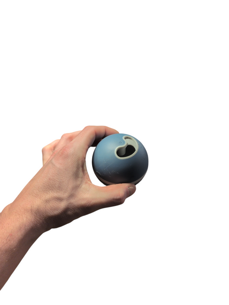 Trixie Snack Ball Dog Plastic / TPR Blue - Intelligence game with snack dispenser