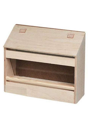 Karlie Flamingo Futterkrippe aus Holz für Vögel