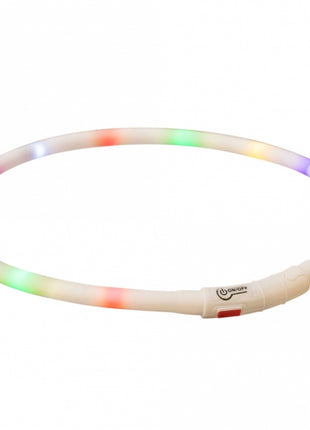 Trixie Flash Leuchtring USB aus Silikon