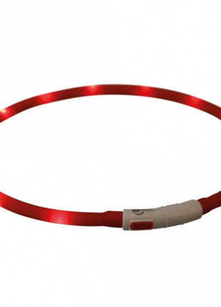 Trixie Flash Leuchtring USB aus Silikon
