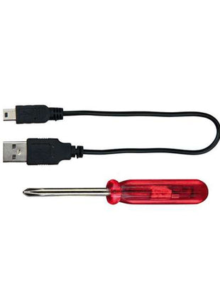 Trixie Flash Leuchtring USB Orange