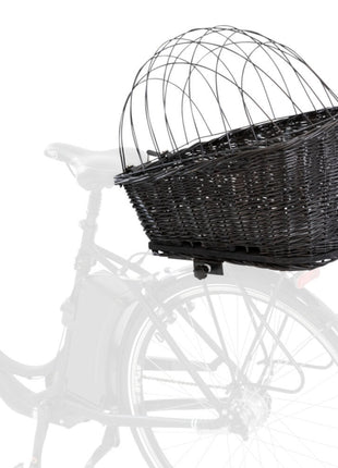 Trixie Fahrradkorb aus Weide für Gepäckträger