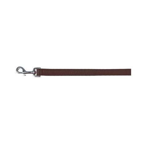 Trixie Büffelleder-Leine Bovini - Dunkelbraun, 14 mm/100 cm
