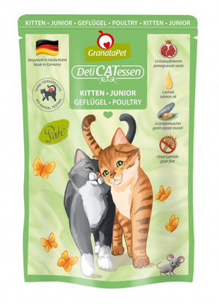 GranataPet Delicatessen Pouch Kitten Geflügel 85 g