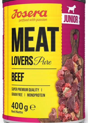 Josera Meat Lovers Pure Junior Wołowina puszka 400g