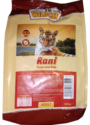 Wildcat Rani - bażant, kaczka i bataty 500g