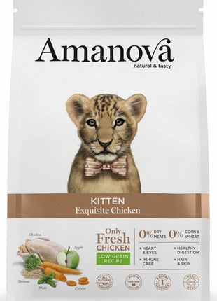 Amanova Cat Kitten Exquisite Chicken - kurczak 4kg