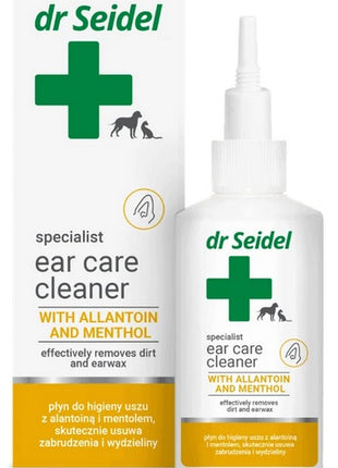 Dr Seidel Płyn do przemywania uszu dla psów i kotów 75ml