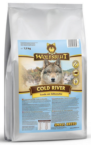 Wolfsblut Dog Cold River Small - pstrąg i bataty 7,5kg