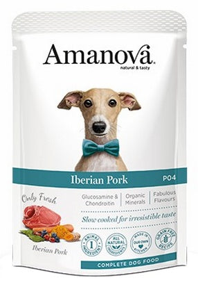 Amanova Dog Adult Iberian Pork - wieprzowina saszetka 100g [P04]