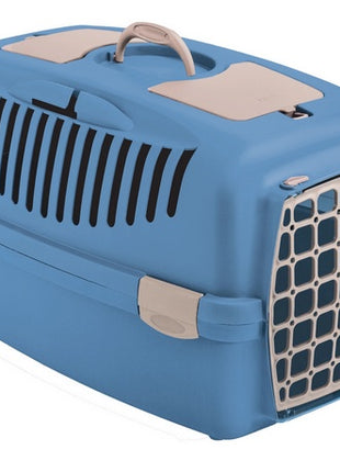 Stefanplast Transporter Gulliver 3 plastikowe drzwi niebieski [99850]