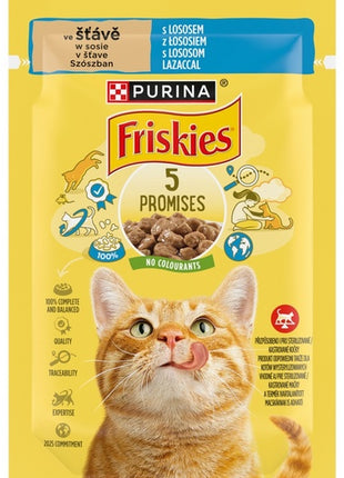 Friskies Łosoś saszetka 85g