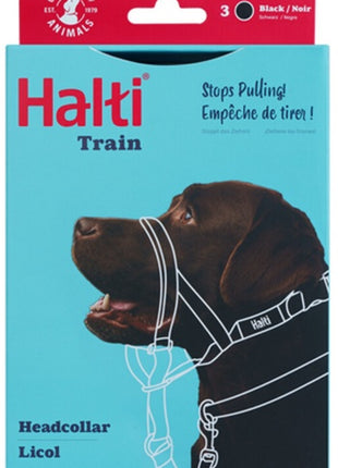 Halti Kantarek - obroża uzdowa rozmiar 3 czarna