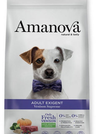 Amanova Dog Adult Exigent Venison - dziczyzna 10kg
