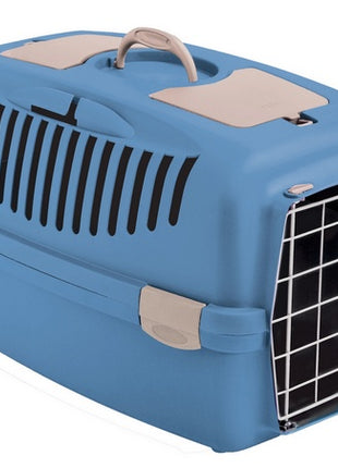 Stefanplast Transporter Gulliver 3 metalowe drzwi niebieski [99852]