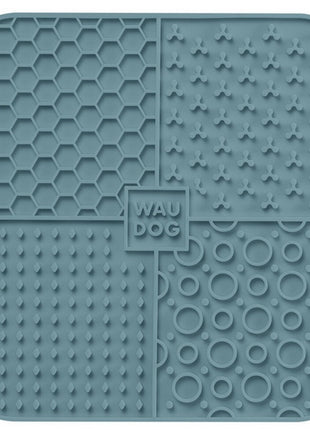 Collar WauDog Silicone Mata do lizania 19x19x1cm szara