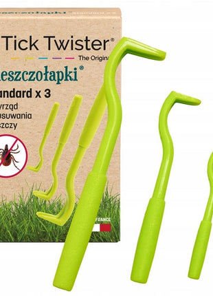 Kleszczołapki - przyrząd do usuwania kleszczy - haczyki 3szt