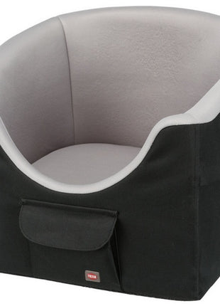 Trixie Siedzisko samochodowe dla psa 41x39x42cm czarno-szare [TX-13176]