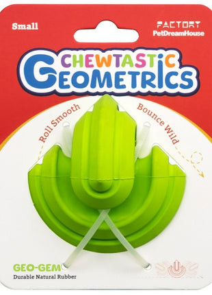 PetDreamHouse Zabawka gumowa Geo-Gem Rolly zielona