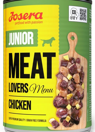Josera Meat Lovers Menu Junior Kurczak puszka 400g