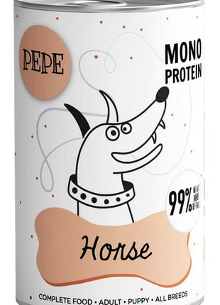 Paka Zwierzaka PEPE Horse (koń) puszka 400g