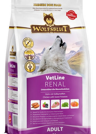 Wolfsblut Dog VetLine Renal - kurczak i bataty 2kg