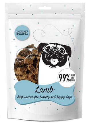 Paka Zwierzaka PEPE Mini Chunkies Lamb (jagnięcina) 70g