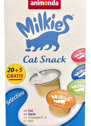 Animonda Kot Milkies Selection Mix 25x15g (20+5 gratis)