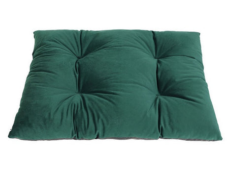 MIMIKO Pets Legowisko Poducha Velvet 70x50cm butelkowa zieleń