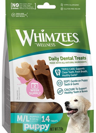Whimzees Puppy M/L 14szt.