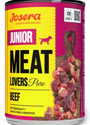 Josera Meat Lovers Pure Junior Wołowina puszka 400g
