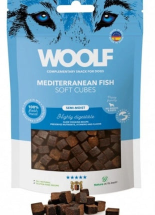 Woolf Soft Cubes Mediterranean Fish 100g