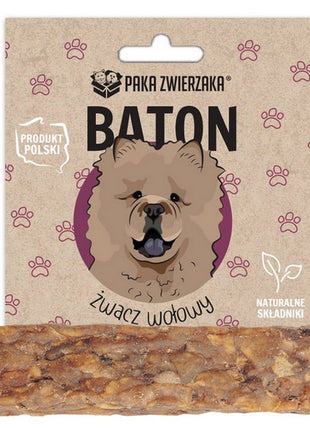 Paka Zwierzaka Baton Żwacz wołowy 12cm
