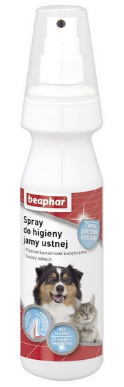 Beaphar Spray do higieny jamy ustnej dla psa i kota 150ml