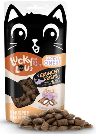 Lucky Lou Lucky Ones Krunchy Krisps Kurczak & Łosoś 60g