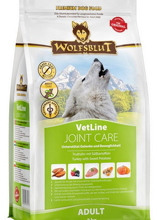 Wolfsblut Dog VetLine Joint Care - indyk i bataty 2kg