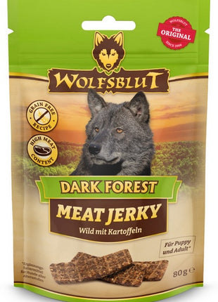 Wolfsblut Dog Meat Jerky Dark Forest 80g