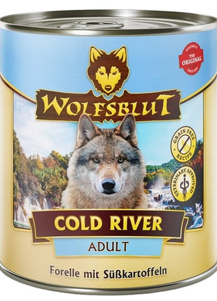 Wolfsblut Dog Cold River - pstrąg i bataty puszka 800g