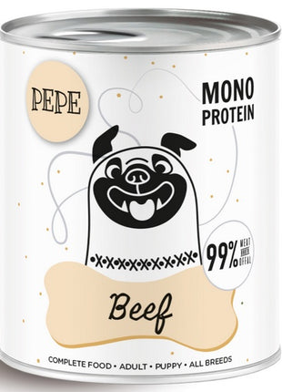 Paka Zwierzaka PEPE Beef (wołowina) puszka 800g
