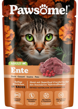 Pawsome Adult Ente - kaczka saszetka 85g