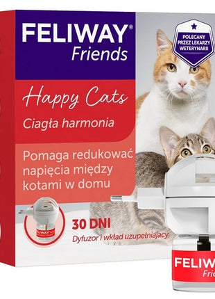 Feliway Friends - kocie feromony Zestaw Startowy (Dyfuzor+wkład)