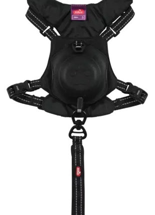 Zolux Szelki ze smyczą automatyczną Easyride XS czarne