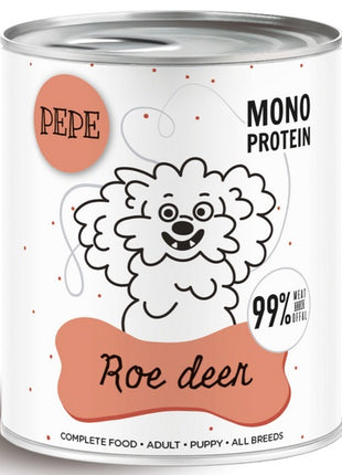 Paka Zwierzaka PEPE Roe Deer (sarna) puszka 800g