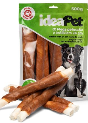 IdeaPet Mega pałeczka z królikiem 500g
