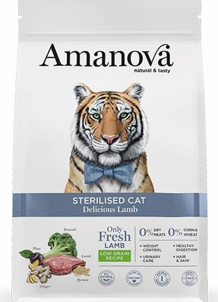 Amanova Cat Sterilised Delicious Lamb - jagnięcina 4kg
